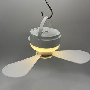 Portable USB Rechargeable Remote Controls Ceiling Fan Light with Detachable